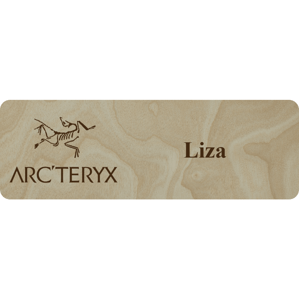 Arc'teryx Name Tag - 1 Line - Customer's Product with price 6.25 ID 1hUyBKLnHTbKYOpZ7U4cXPXh