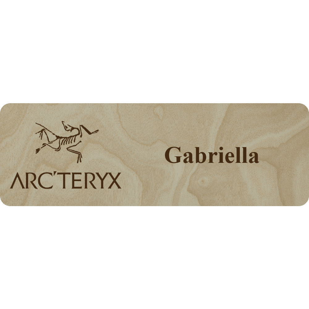 Arc'teryx Name Tag - 1 Line - Customer's Product with price 6.25 ID LhZ4Dsc9AvmeBJdagE3JeJhE
