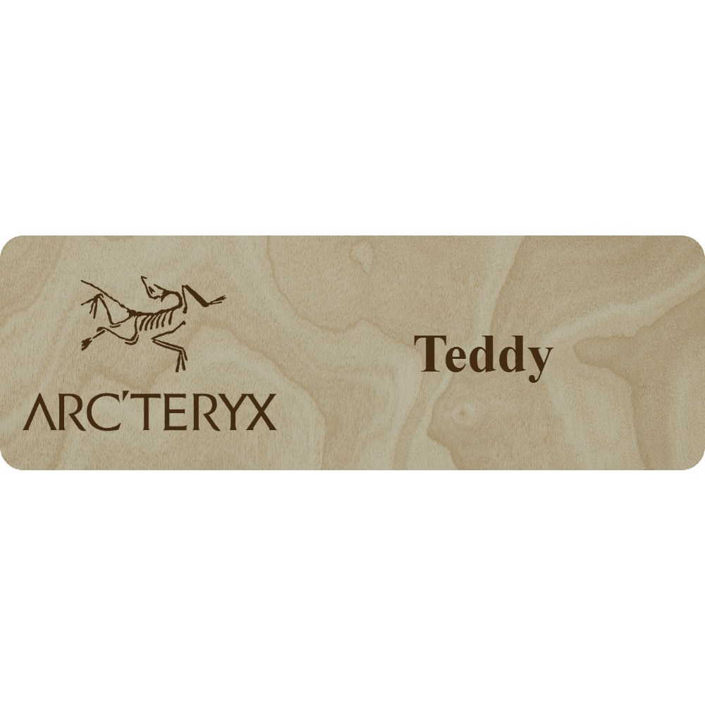 Arc'teryx Name Tag - 1 Line - Customer's Product with price 6.25 ID 8e2QARBsoXLSmAqTtvKeQls_