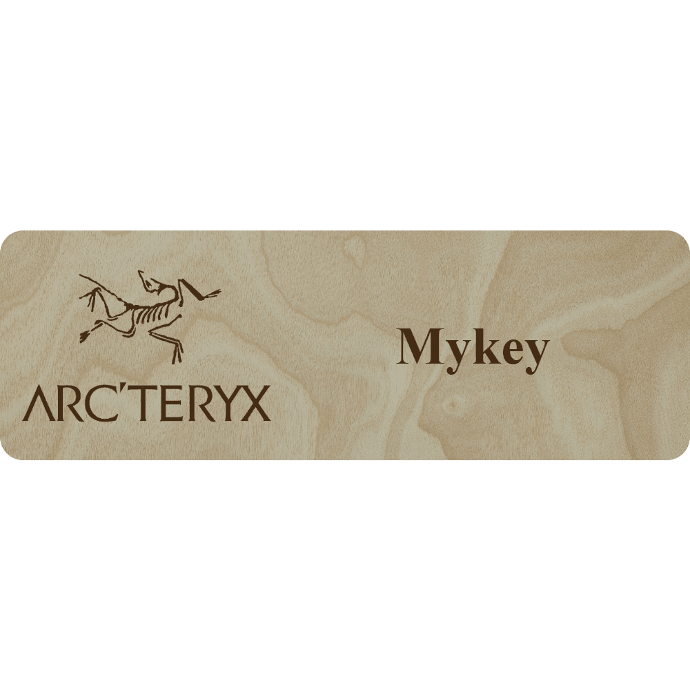 Arc'teryx Name Tag - 1 Line - Customer's Product with price 6.25 ID wb6eSSl5HseDL_j8rHeK8JVg