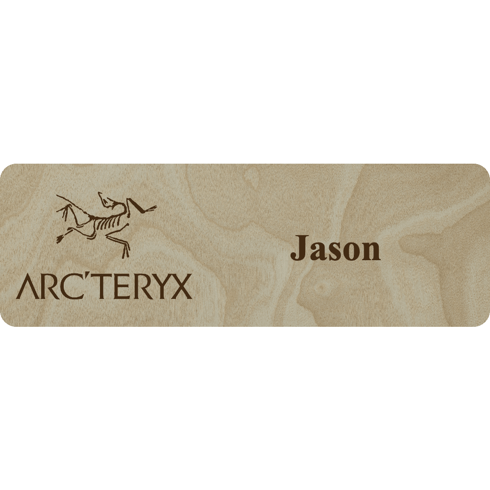 Arc'teryx Name Tag - 1 Line - Customer's Product with price 6.25 ID GGAvuAg_FLgO6ZEr8tUy7oHQ