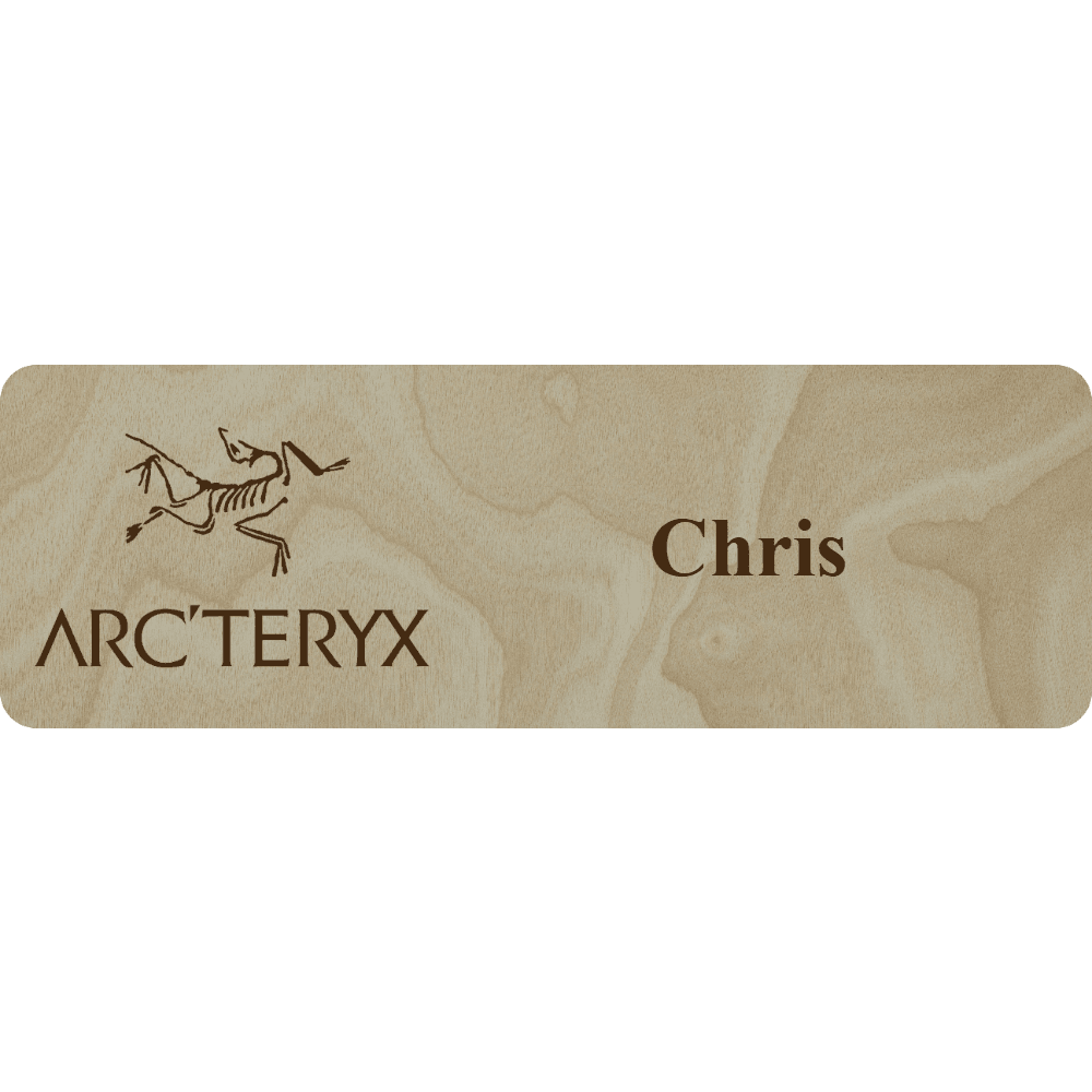 Arc'teryx Name Tag - 1 Line - Customer's Product with price 6.25 ID mkepwa2BifwZx-j96ahPN0Nb