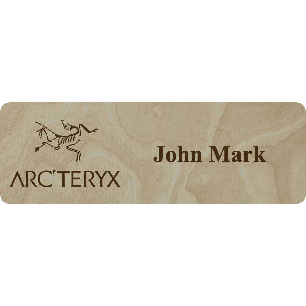 Arc'teryx Name Tag - 1 Line - Customer's Product with price 5.25 ID CWM2CG453VFpI8KPhGkjfwcc