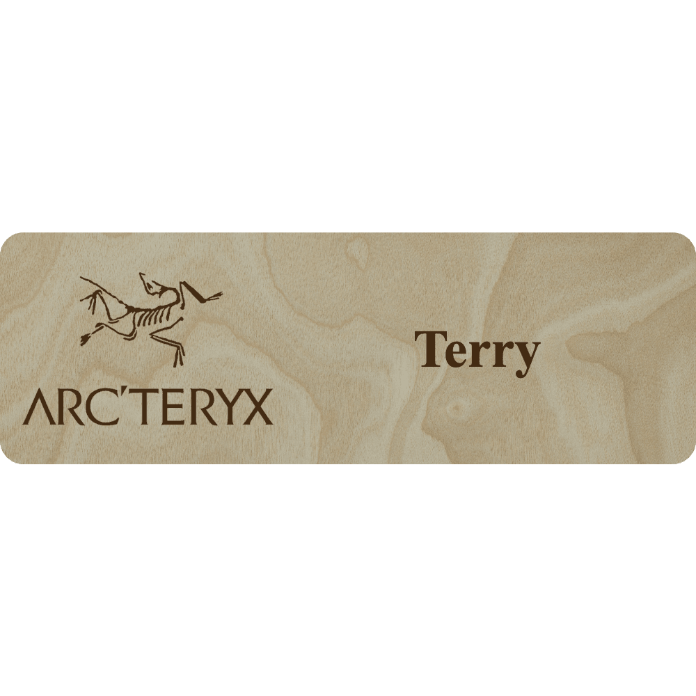 Arc'teryx Name Tag - 1 Line - Customer's Product with price 6.25 ID DRZ5LxZahA9g6bNHzc4R-ooF