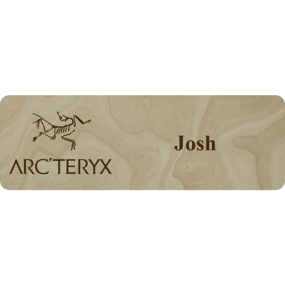 Arc'teryx Name Tag - 1 Line - Customer's Product with price 6.25 ID pGu4t1Y9HBozYh2dg4DErPgf