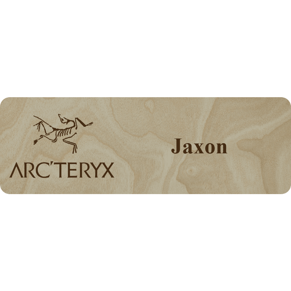 Arc'teryx Name Tag - 1 Line - Customer's Product with price 6.25 ID G8UDMA_6FG_vkYg-eaLfAlBo