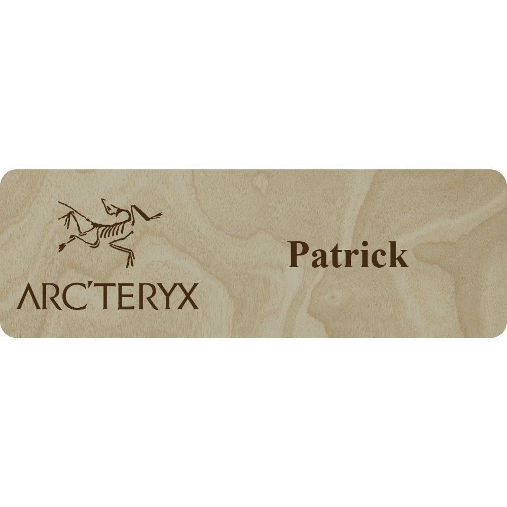Arc'teryx Name Tag - 1 Line - Customer's Product with price 6.25 ID GxUIcsfY-mSBzYCdK7fnw8Fa