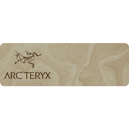 Arc'teryx Name Tag - 1 Line - Customer's Product with price 5.25 ID O3sjmBR5XIxFUHJ4PdPIEu2v