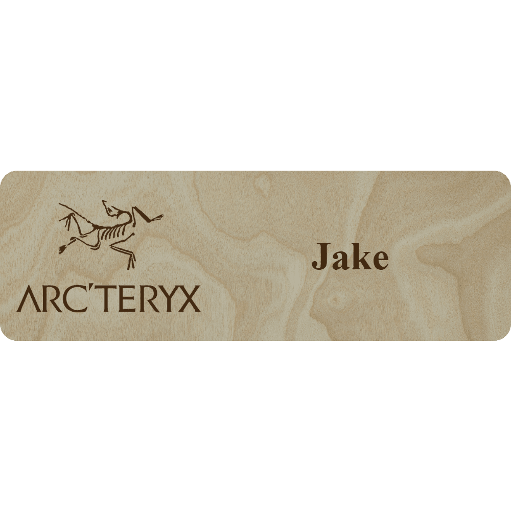 Arc'teryx Name Tag - 1 Line - Customer's Product with price 6.25 ID 9nJZvhVCh5hiKdKVQqMFGB1F