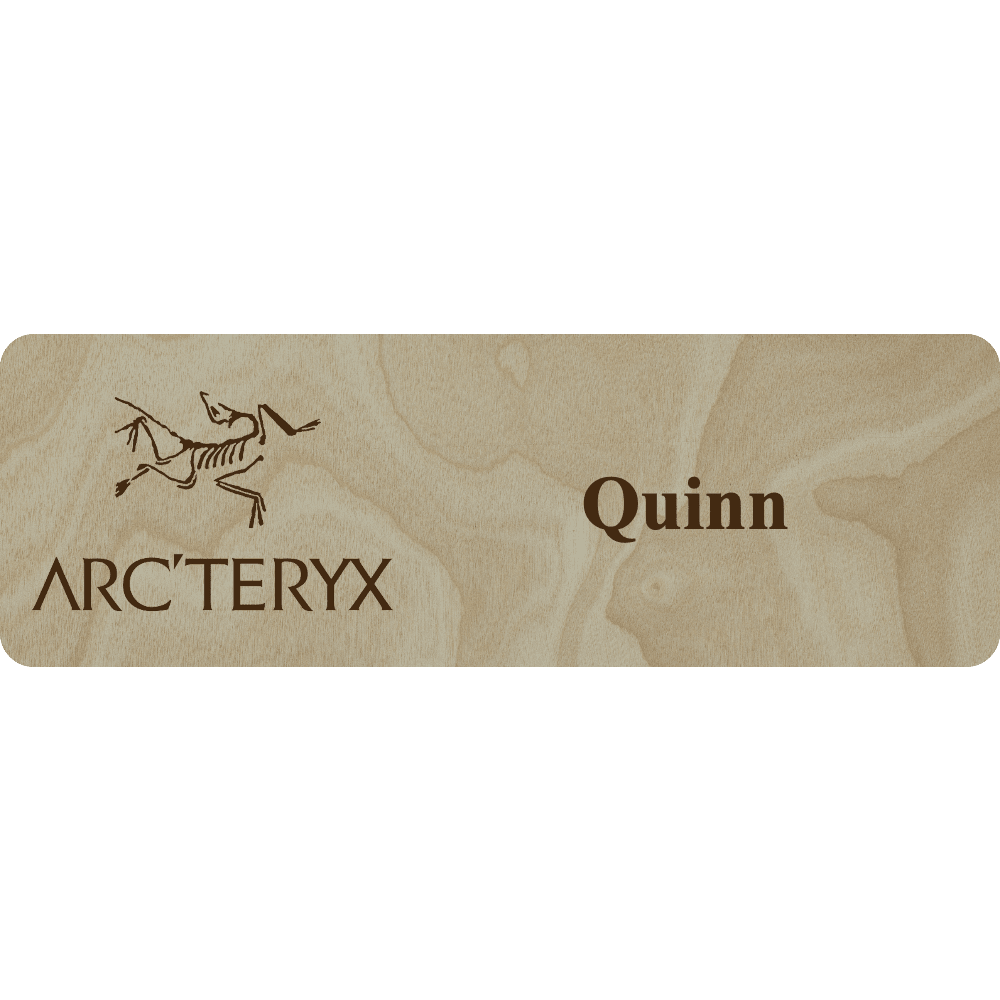 Arc'teryx Name Tag - 1 Line - Customer's Product with price 6.25 ID znZHgzuD5DUnuePnrpG5URfg