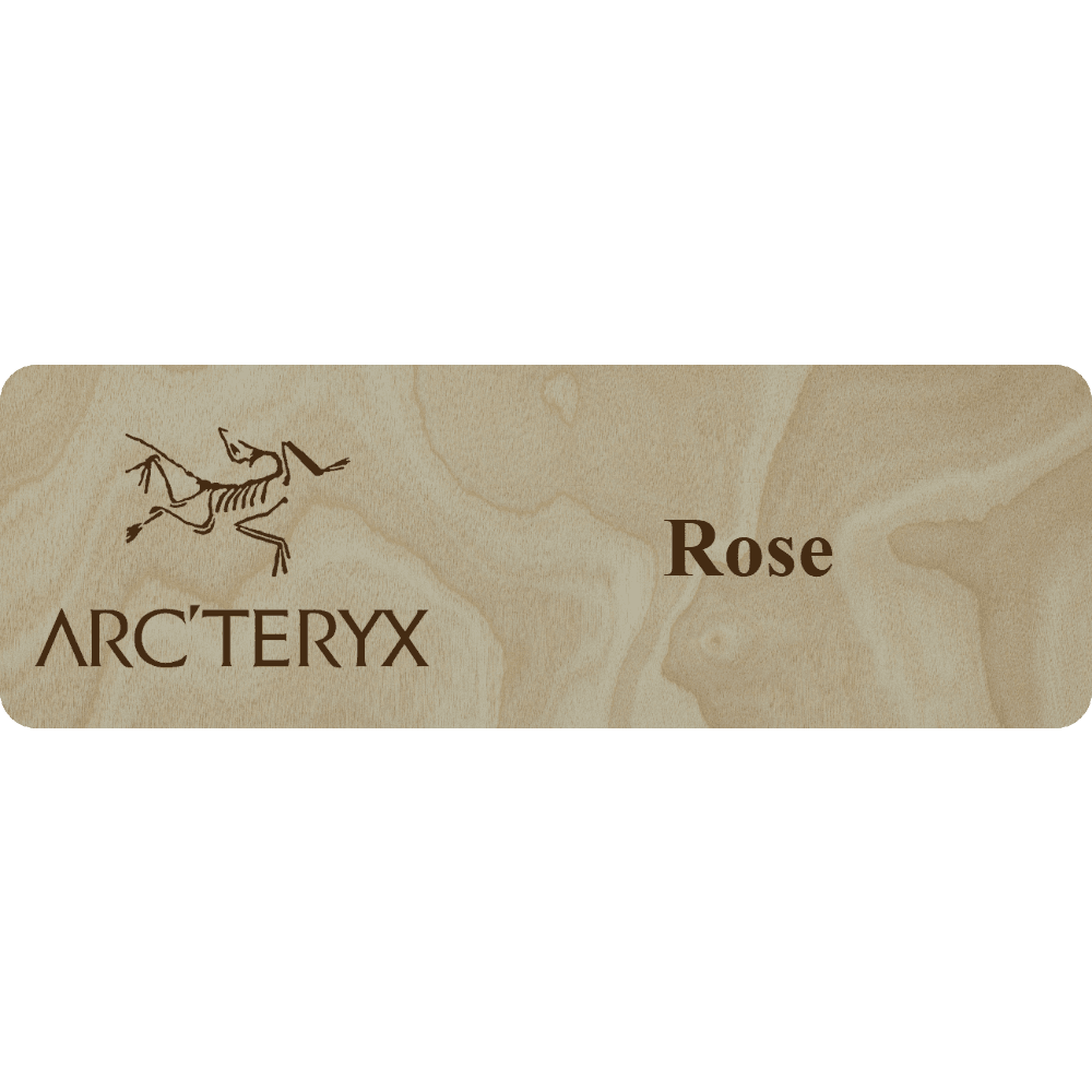 Arc'teryx Name Tag - 1 Line - Customer's Product with price 6.25 ID GXRjE_sU5p94cYUFD_o_fqmC