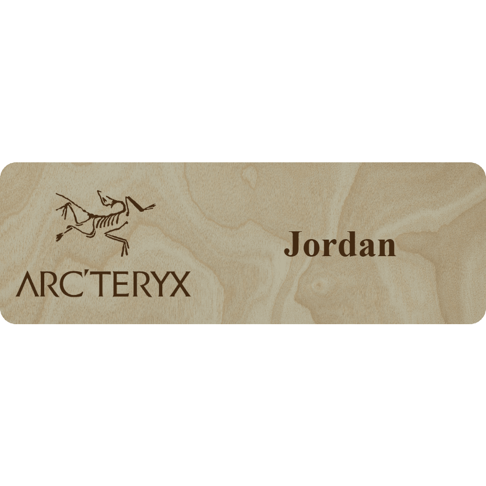 Arc'teryx Name Tag - 1 Line - Customer's Product with price 6.25 ID Jff2UlXXI42F3s1jicsLR-de