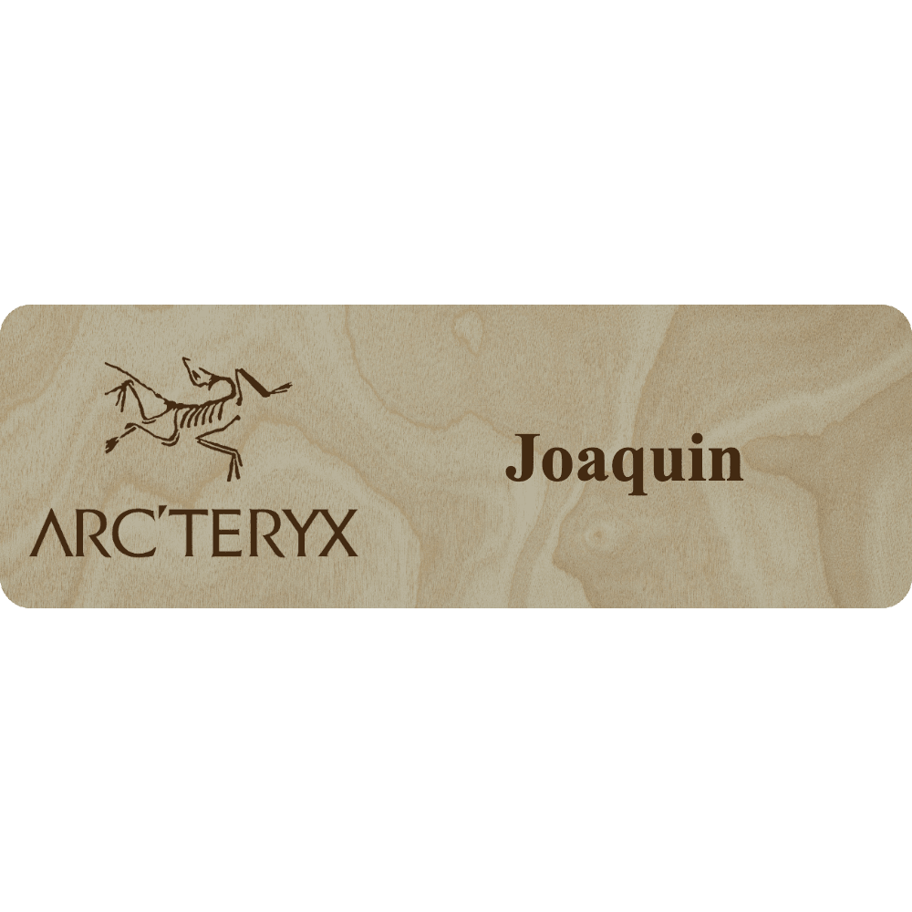 Arc'teryx Name Tag - 1 Line - Customer's Product with price 6.25 ID VDesZsoX1D-cTJT0nEm_RgtB