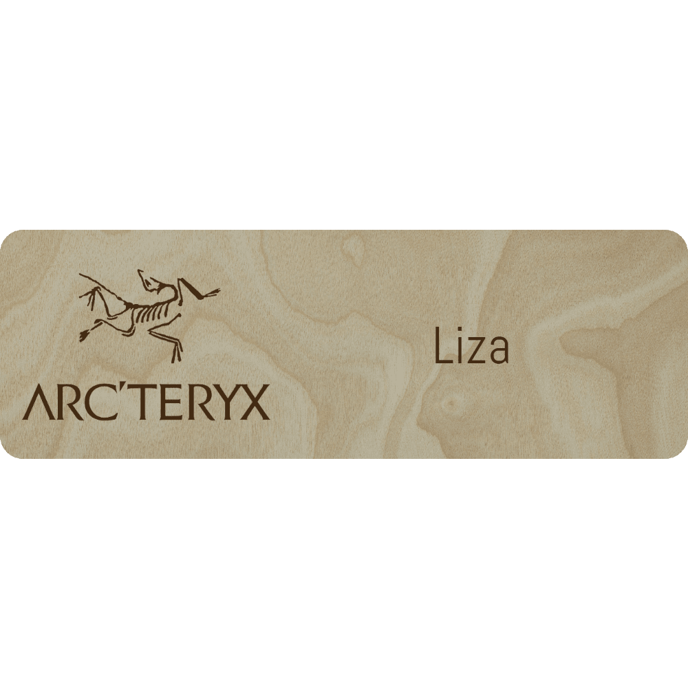 Arc'teryx Name Tag - 1 Line - Customer's Product with price 6.25 ID a7rgQYqXZnklzZksrprKFpY_