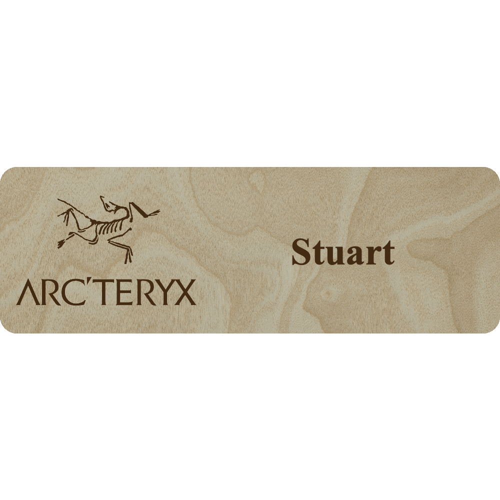 Arc'teryx Name Tag - 1 Line - Customer's Product with price 6.25 ID qLsWhmI6kaNoa3L5sYV_IW1w