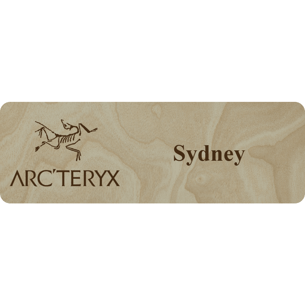 Arc'teryx Name Tag - 1 Line - Customer's Product with price 6.25 ID EQaIDJfp_VB2irz7nPNQX0XF