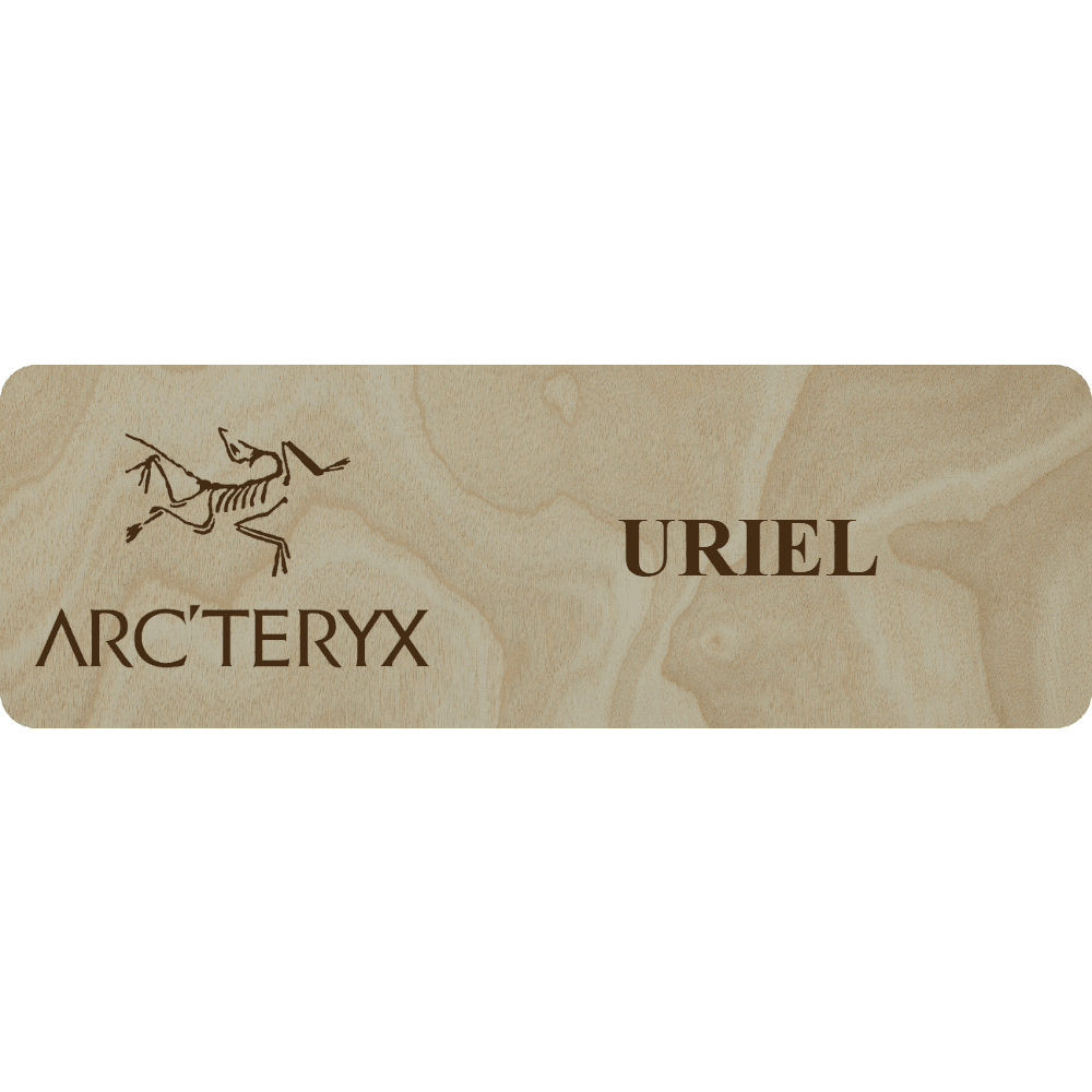 Arc'teryx Name Tag - 1 Line - Customer's Product with price 6.25 ID 2ngYIrZryBlSTJThZJQwEpmD