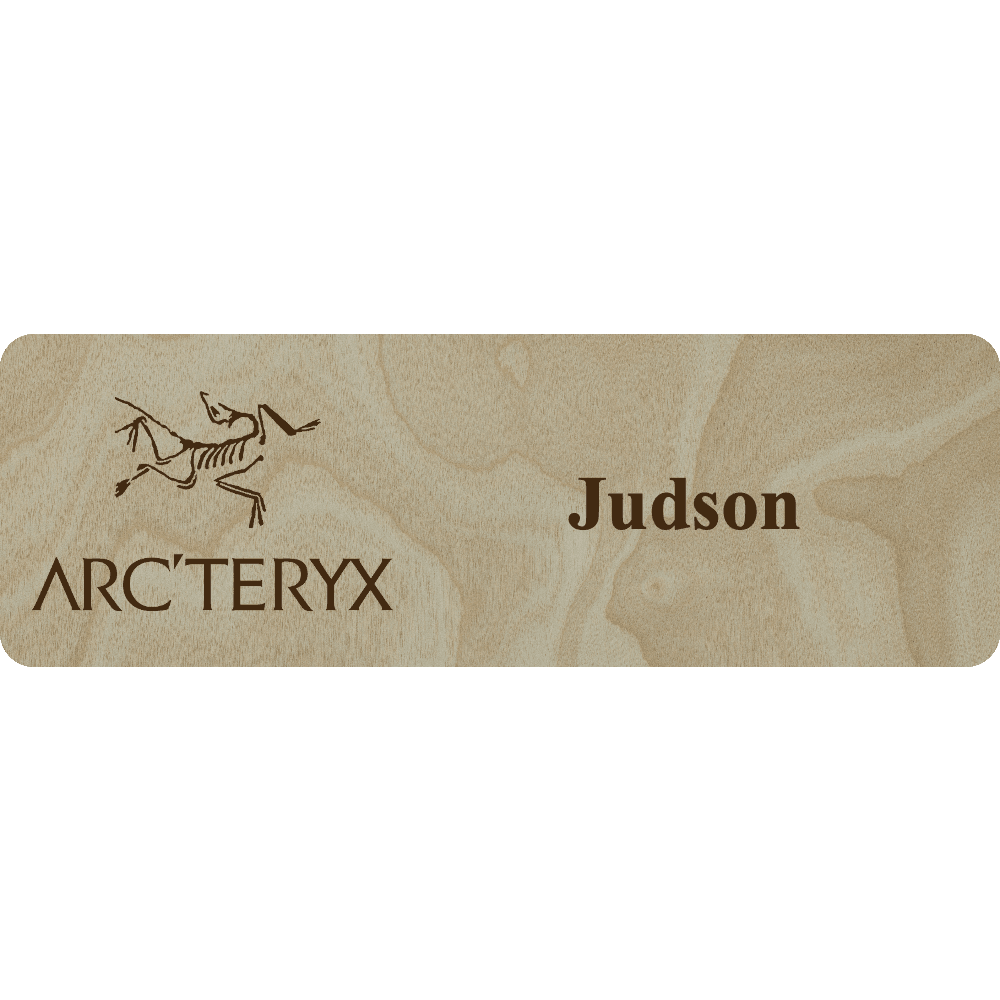 Arc'teryx Name Tag - 1 Line - Customer's Product with price 6.25 ID Xo7HxC89iw5NYsTnJImsRgTH