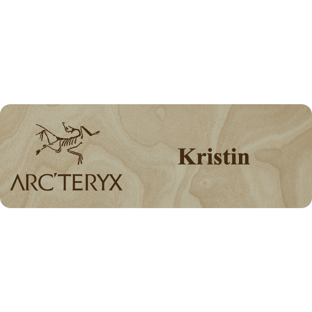 Arc'teryx Name Tag - 1 Line - Customer's Product with price 6.25 ID RvJyhg_xdv34YdI-Z6m3xnoe