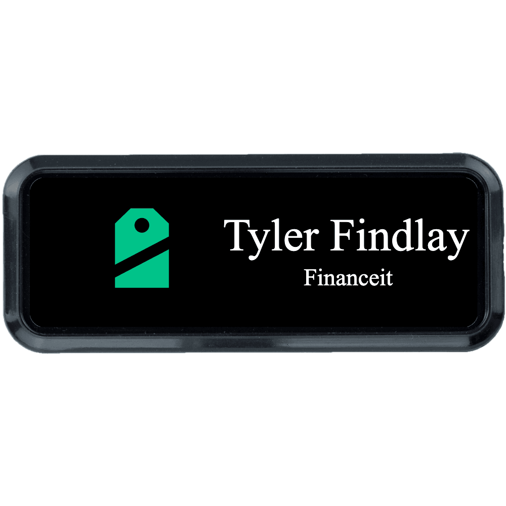 1 x 3 Engraved Name Tag