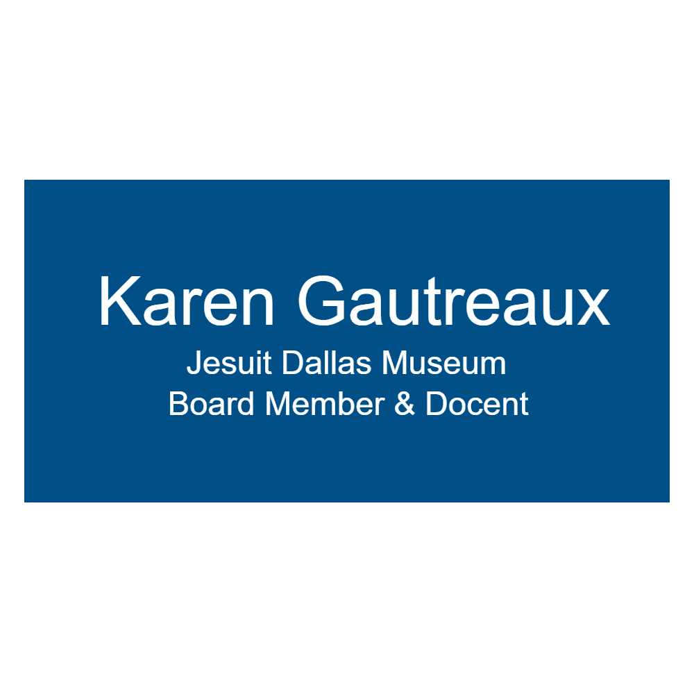 1½ x 3 Engraved Name Tag
