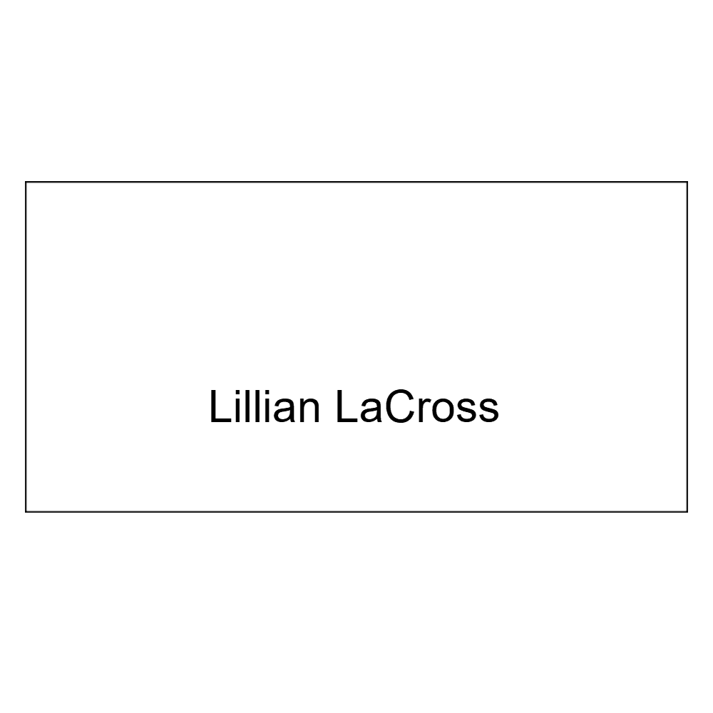 1½ x 3 Engraved Name Tag