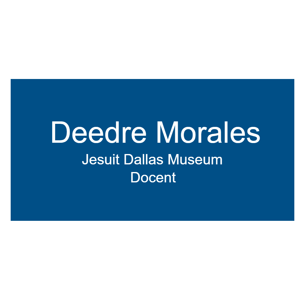 1½ x 3 Engraved Name Tag