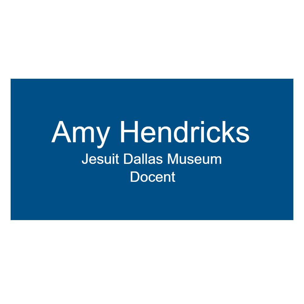 1½ x 3 Engraved Name Tag