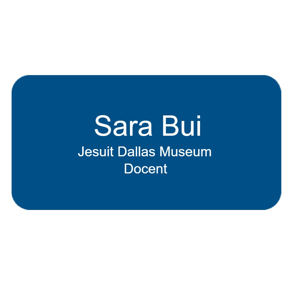 1½ x 3 Engraved Name Tag