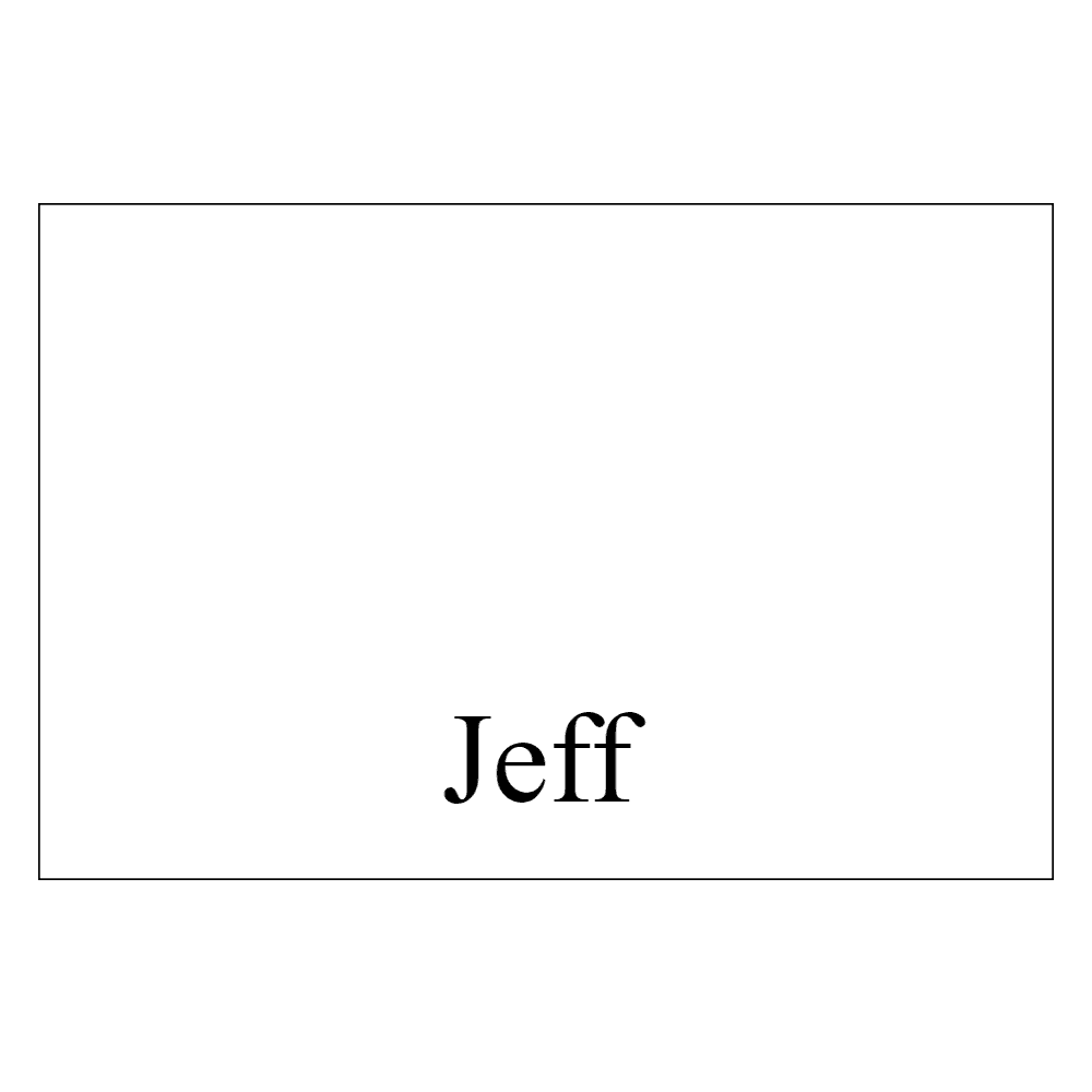 2 x 3 Engraved Name Tag