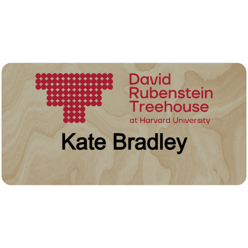 Harvard David Rubenstein Treehouse Name Tag - Customer's Product with price 9.75 ID EXvBiQPZApaNpKv_FSLU2NQt