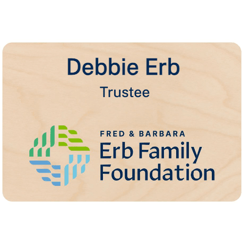 Erb Wood Name Tag - Customer's Product with price 6.75 ID GzFCtKs7FdC71nbgc9BzihoU