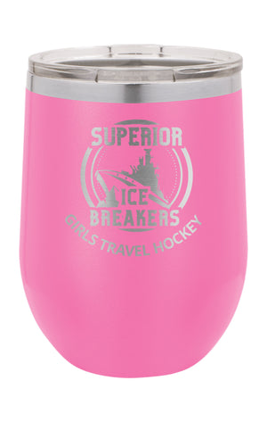 12oz Superior Ice Breakers Stemless Wine Tumbler