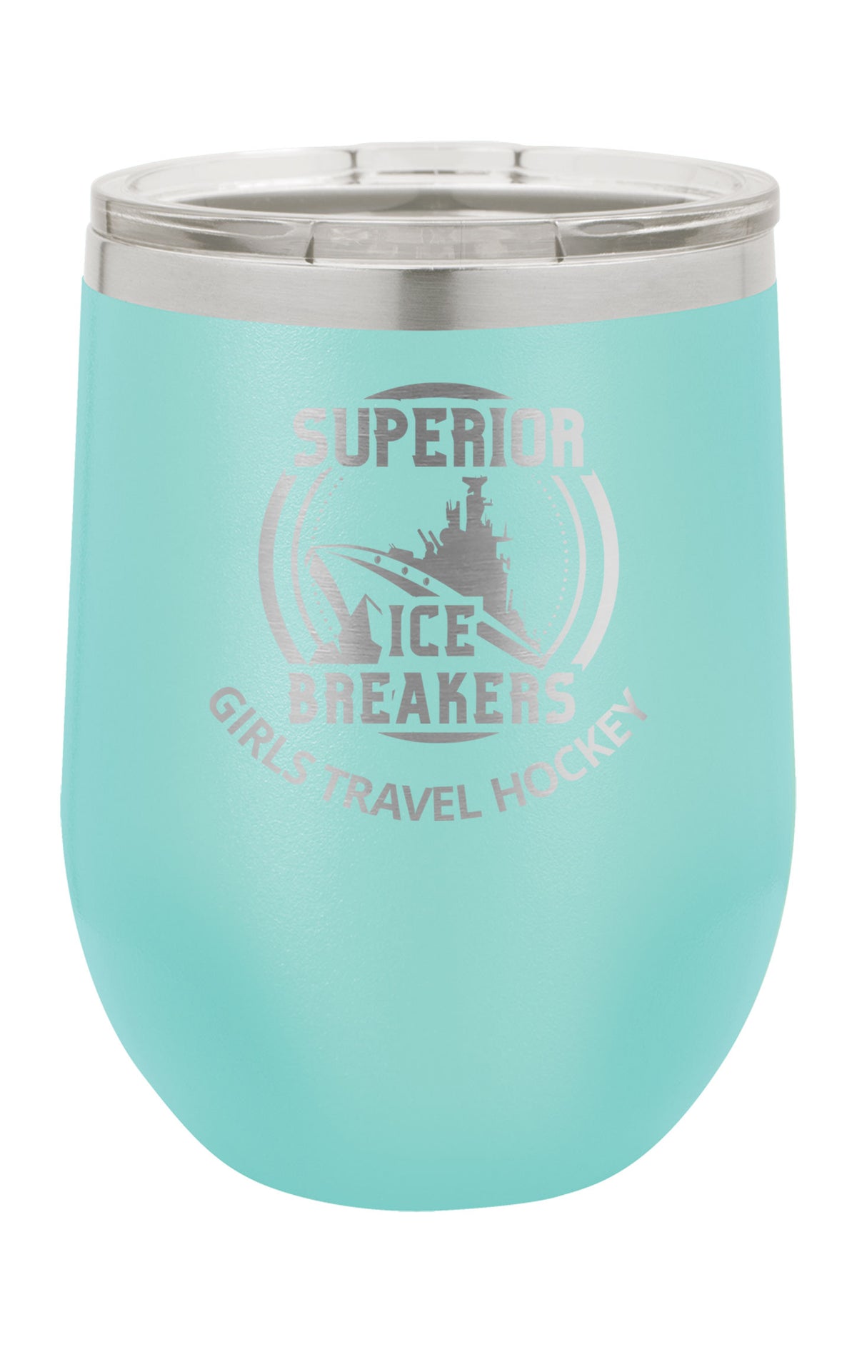12oz Superior Ice Breakers Stemless Wine Tumbler