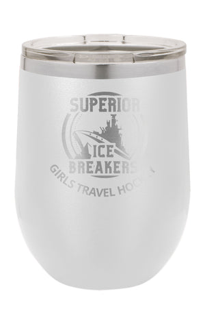 12oz Superior Ice Breakers Stemless Wine Tumbler