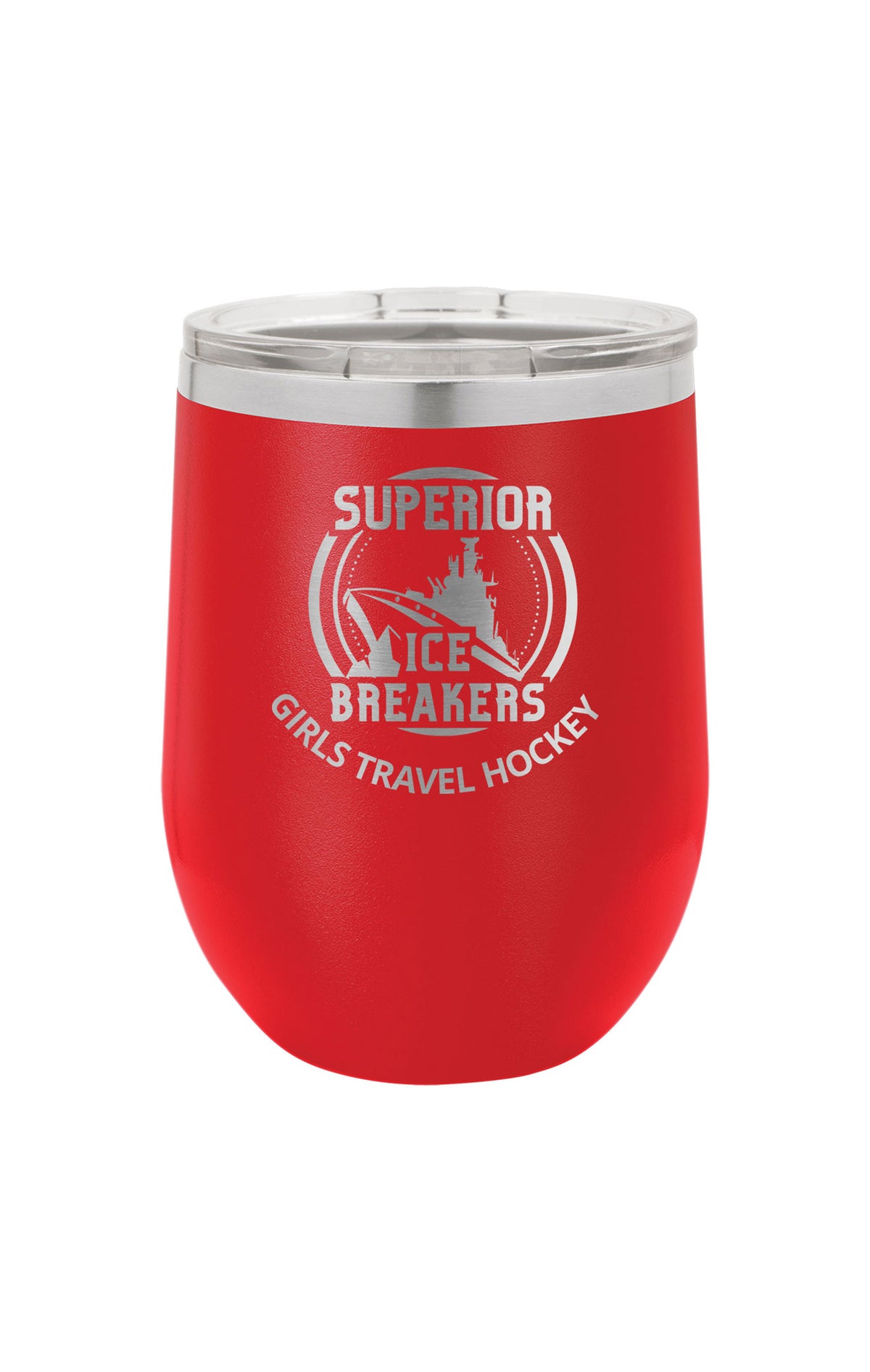 12oz Superior Ice Breakers Stemless Wine Tumbler