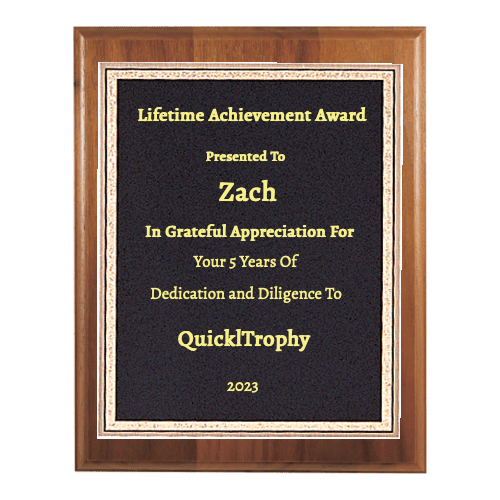 8"x10" Traditional Engraved Plaque - Customer's Product with price 49.00 ID aMzYi4NUBvtm0uvTLcK-DyBB