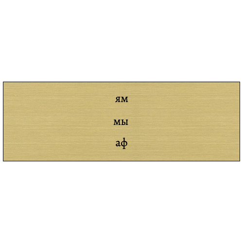 1x3 Engraved Name Tag with Logo - Customer's Product with price 6.00 ID PVyE_45UrP7WoIvCRzFpqvXm