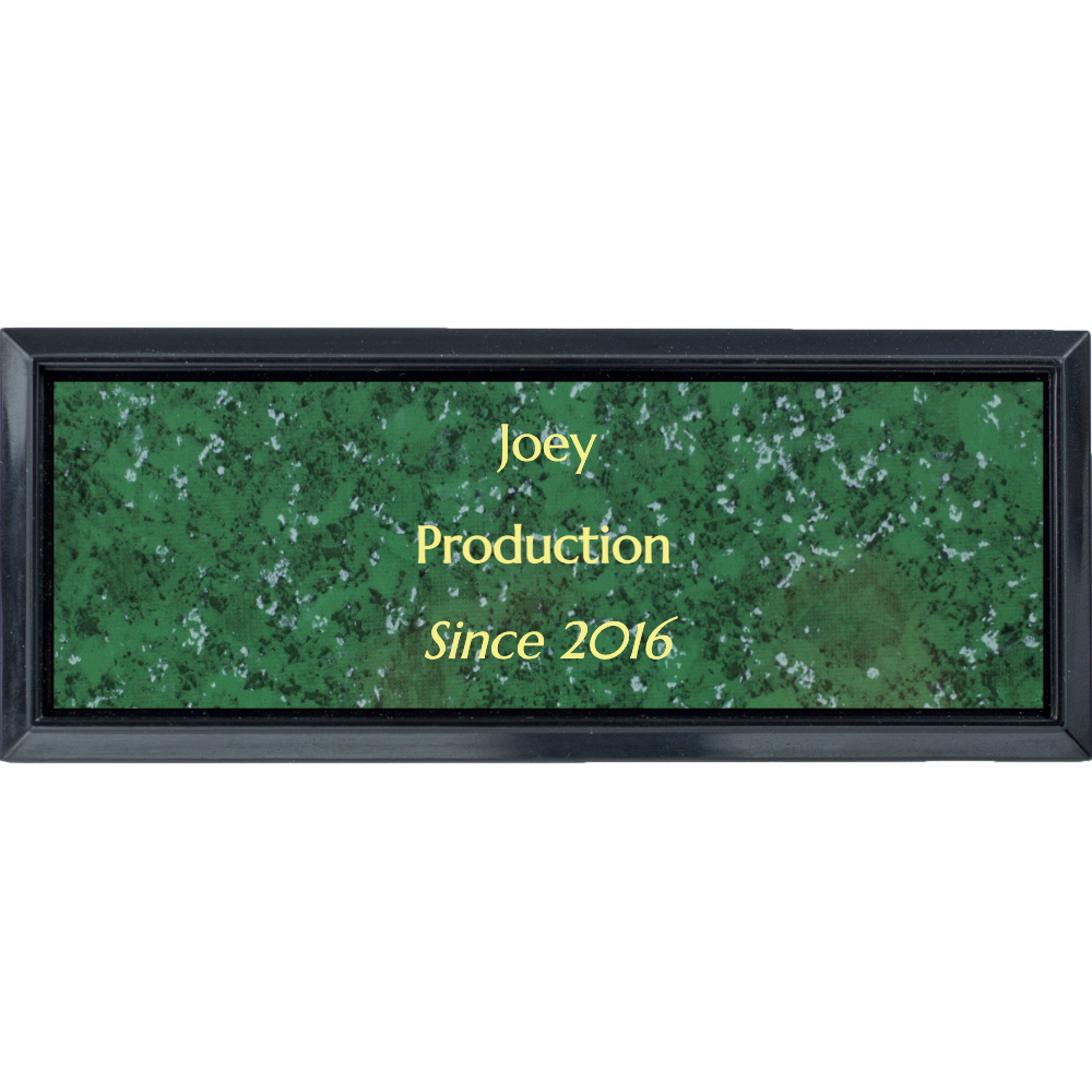 1 x 3 Engraved Name Tag - Customer's Product with price 10.50 ID jY1wG0W0otuNEPAlaToQTZWO