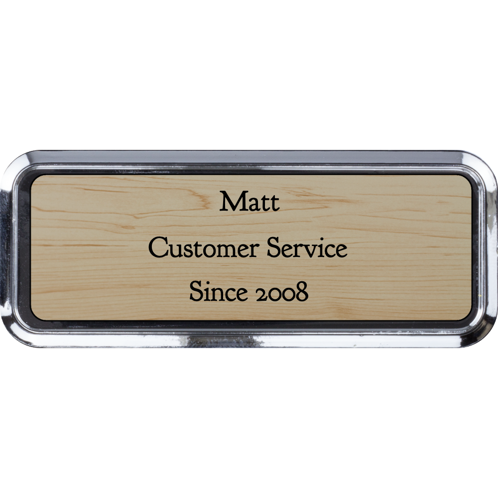 1x3 Engraved Name Tag - Customer's Product with price 11.00 ID 2ntO5yZ3FZADBaBdIdam78Id