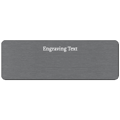 1x3 Engraved Name Tag with Logo-Copy - Customer's Product with price 6.00 ID trUC-EKyv13ohaRBXDka70UE