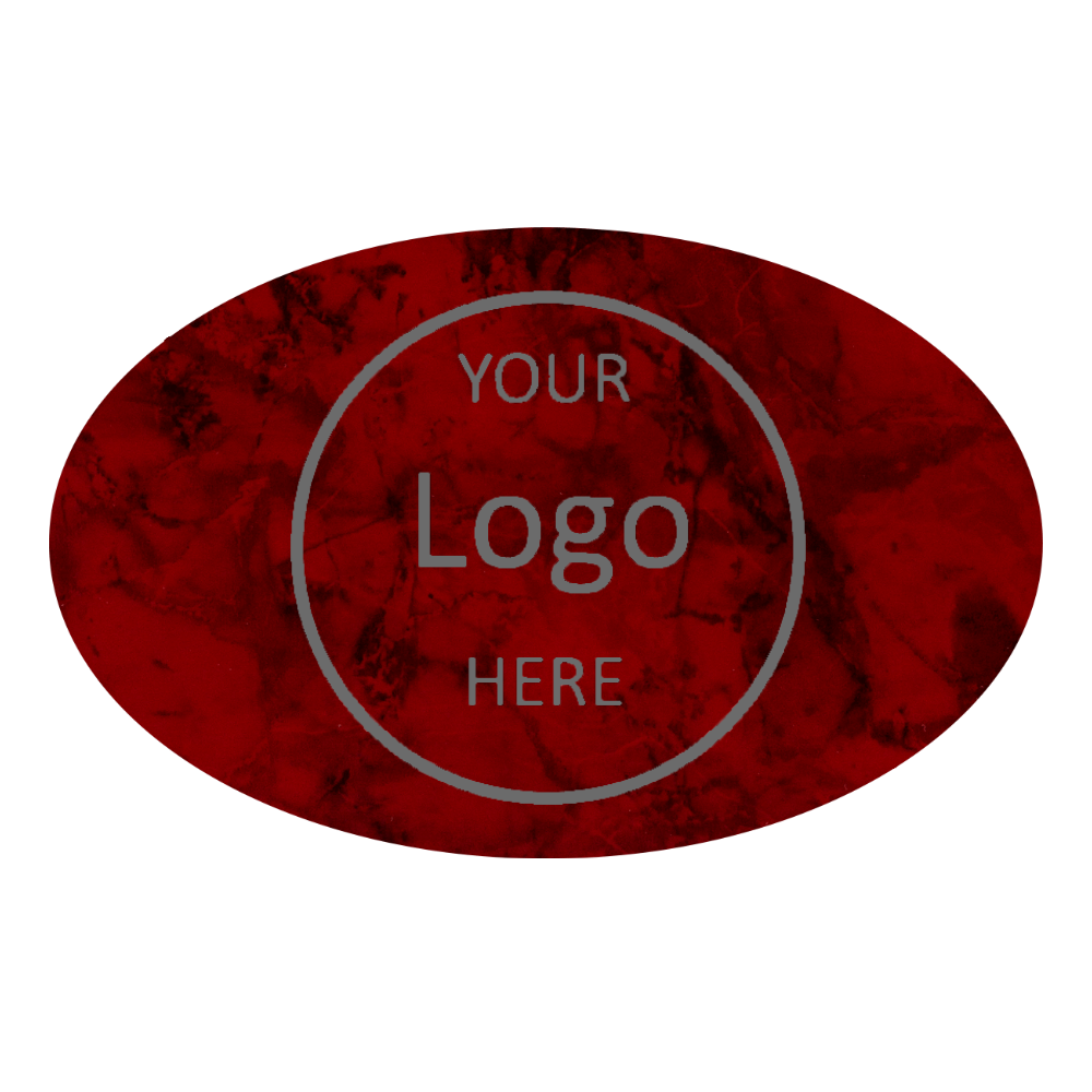 Oval Blank Name Tag - Customer's Product with price 9.00 ID 2llxriEiRn8PfZI4OyjSnKx6