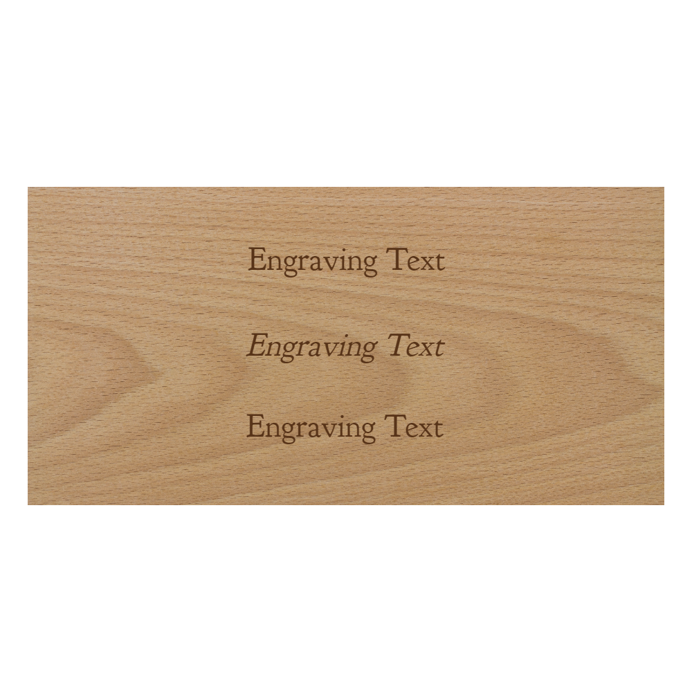 Wooden 1 ½" x 3" Engraved Name Tag - Customer's Product with price 6.00 ID MLwhuxht3R0IUTmekePs7f-v