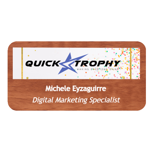 1 ½ x 3 Engraved Name Tag - Customer's Product with price 10.00 ID vUVVmD6dlKQueS6PVfvB2wJr