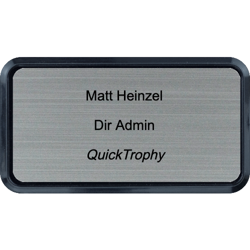 1½ x 3 Engraved Name Tag - Customer's Product with price 11.00 ID -6lFdcXf17OiDAqTiY_XGZ16