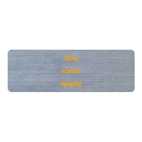 1 x 3 Color Printed Name Tag - Customer's Product with price 7.50 ID EQfoK0vbhs6ji2cO_ALsh4aK