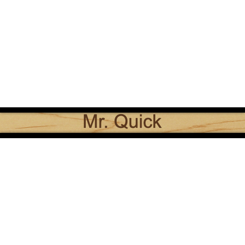 1 x 8 Engraved Wall Name Plate - Customer's Product with price 13.25 ID Q0RY0L0kYWdclAeGEkqOPJUB